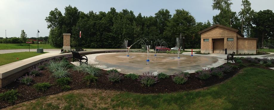 Founders Square Splash Pad