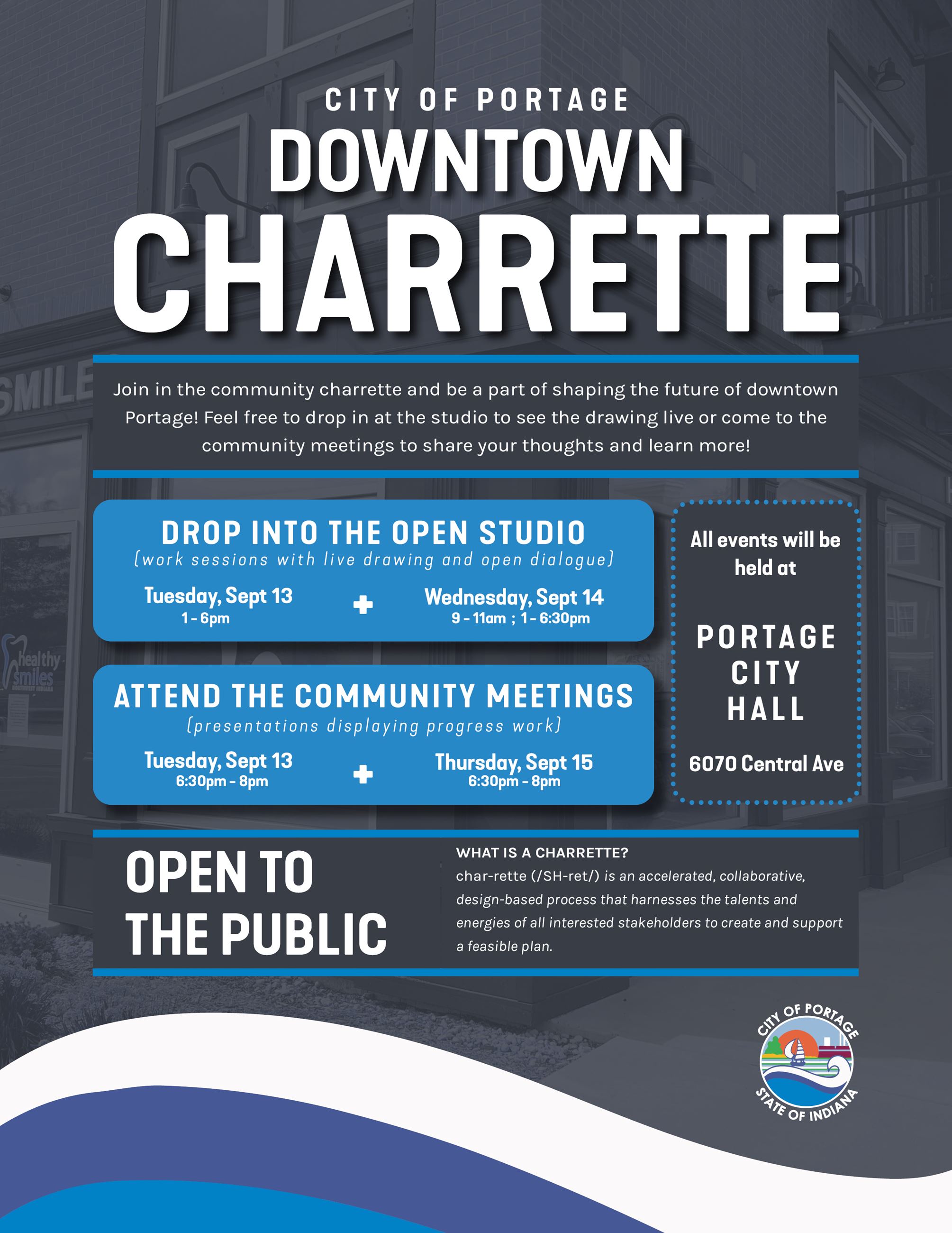 Portage_Downtown Charrette Flier