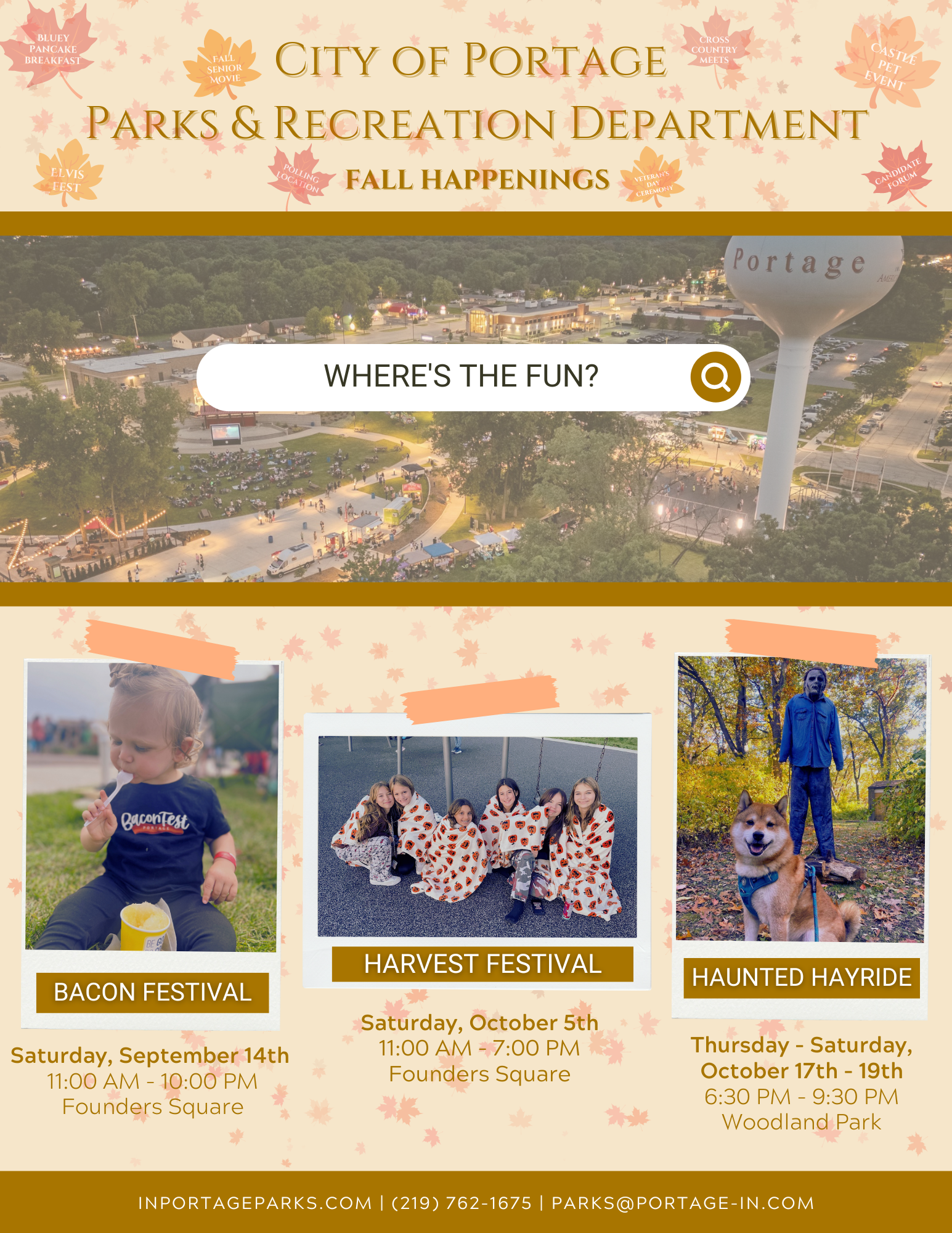 Parks Fall Flyer